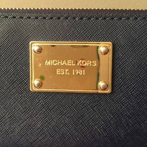 MICHAEL Michael Kors Saffiano Phone Wristlet