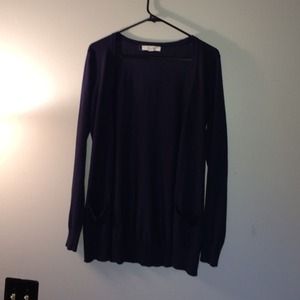 Navy Blue Cardigan