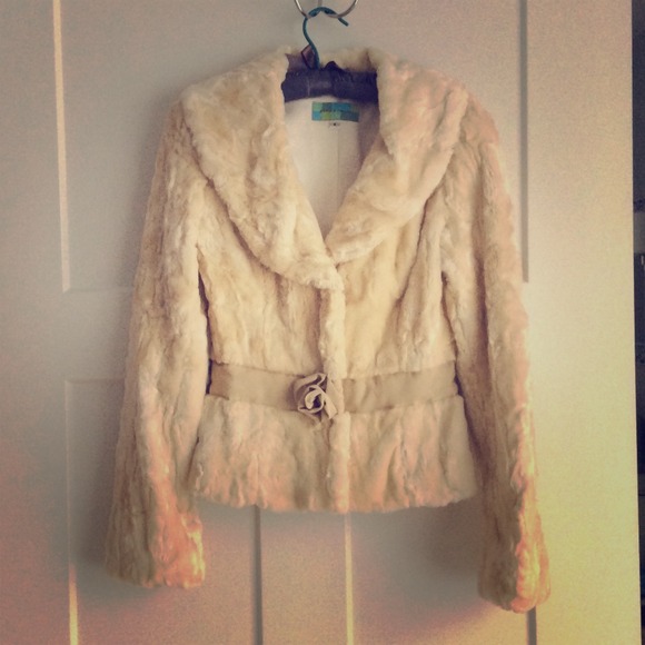 Softest Ivory Faux Fur Jacket