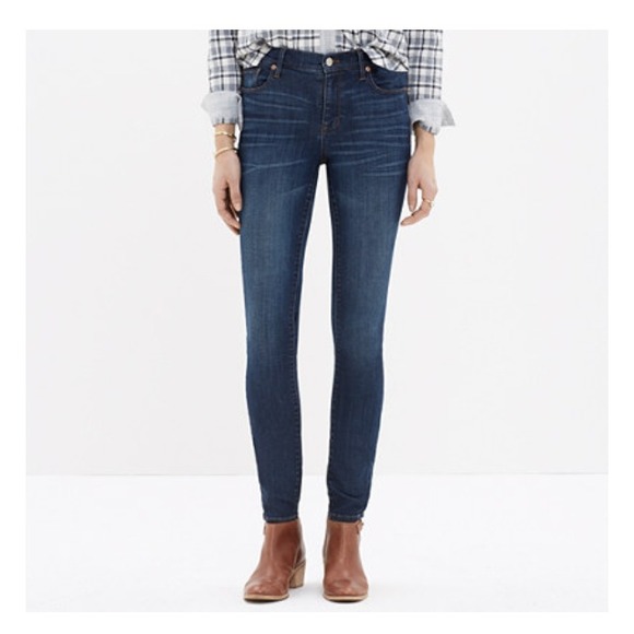 Madewell high riser skinny skinny Sz 30 Atlantic