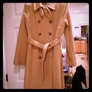 DKNY "Jamie" double breasted wool coat