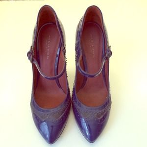 Bottega Veneta Wingtip Mary Jane Pumps