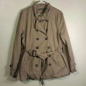 khaki coat