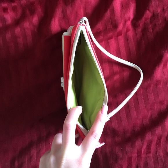 Multi colored coach wristlet! - Picture 3 of 4