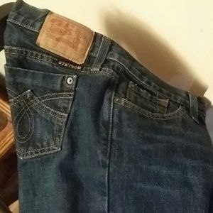 Stetson Whiskey washed 8R no 816 boot cut jeans