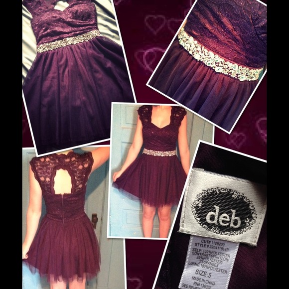 💕DEB💕 Beautiful Purple Party Dress