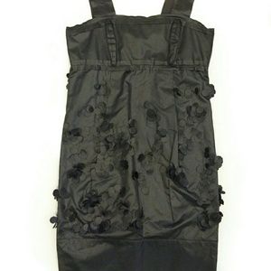 Robert Rodriguez Carbon Gray Confetti Dress