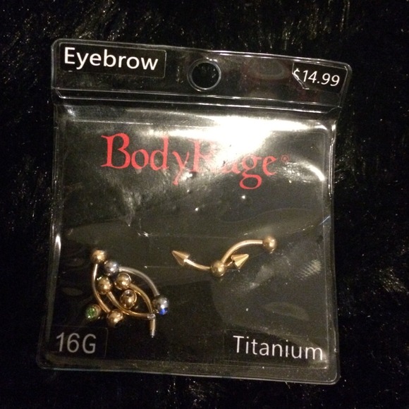 Eyebrow rings :)
