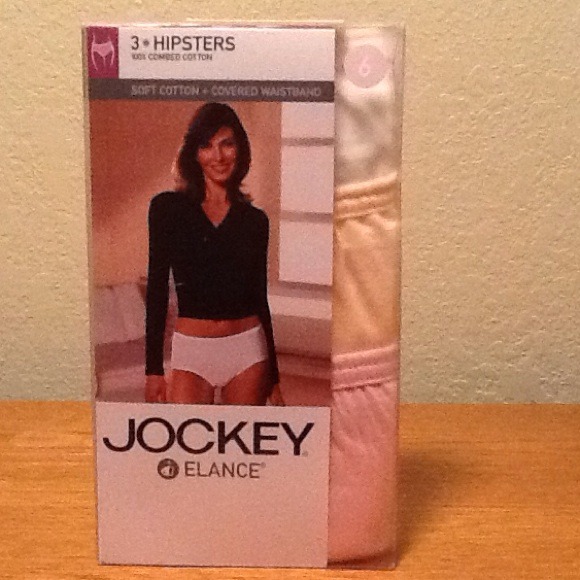 Jockey Hipsters size 6  pkg of 3