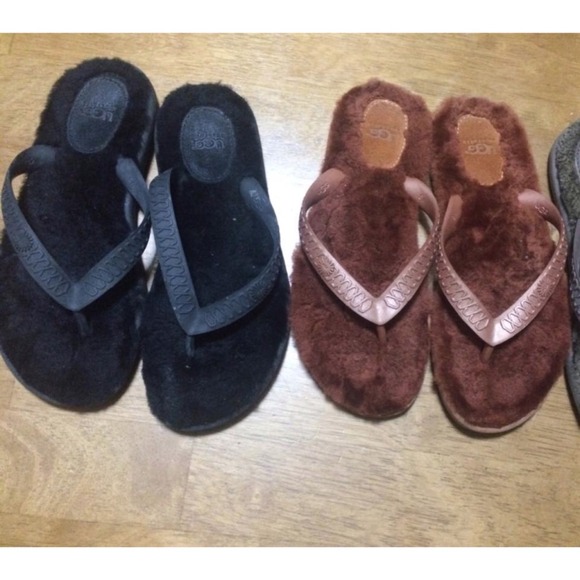 UGG 'Fluffie' Flip flops