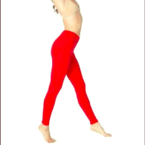 American Apparel Pants - Red legging
