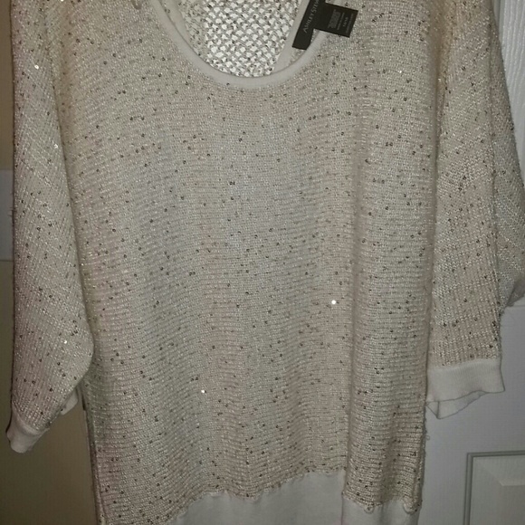 Ashley Stewart Sweaters - Cute sparkly top
