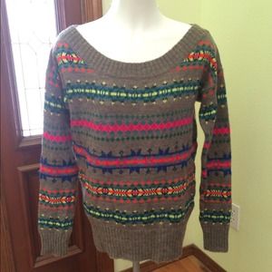 American Eagle Outfitters Fair Isle Sweater