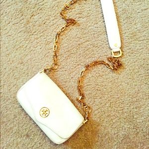Tory Burch white crossbody bag