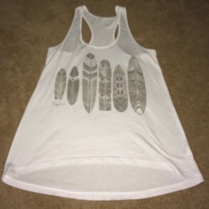 Rip curl tank top & Roxy strapless dress