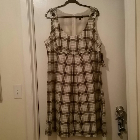 Mossimo Plaid A-line dress