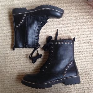 Brand New Bongo Studded Combat Boots