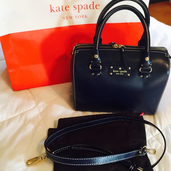 Kate Spade Alessa NAVY Handbag