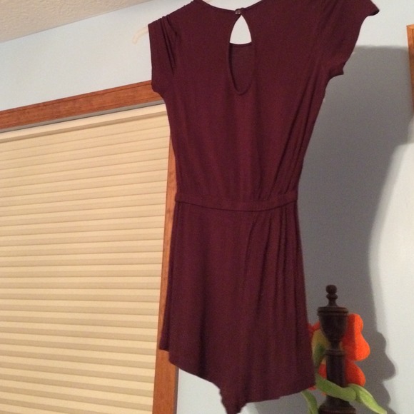 Red Short Romper - Picture 2 of 4