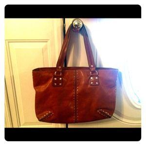 Authentic Michael Kors Studded Astor Tote