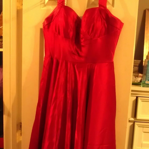 Brand new never worn Pin up girl red dress!