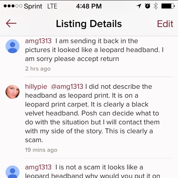 If you behave like this please don't buy my stuff.