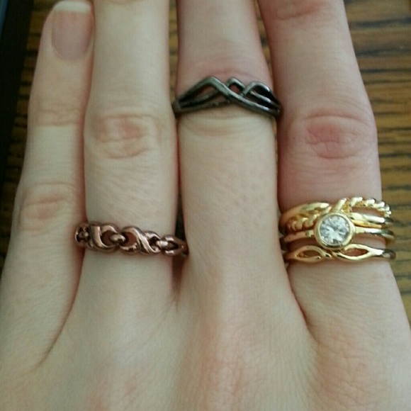 Sophie Stack Rings - Picture 2 of 2