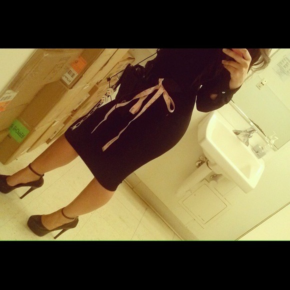 Leather skirt