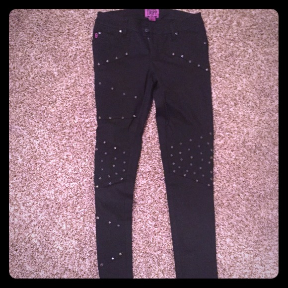 Tripp nyc skinny spiked jeans brand new Nwot