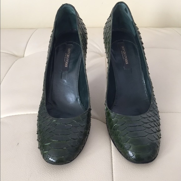 NOT FOR SALE Sergio Rossi Snake Skin Heels