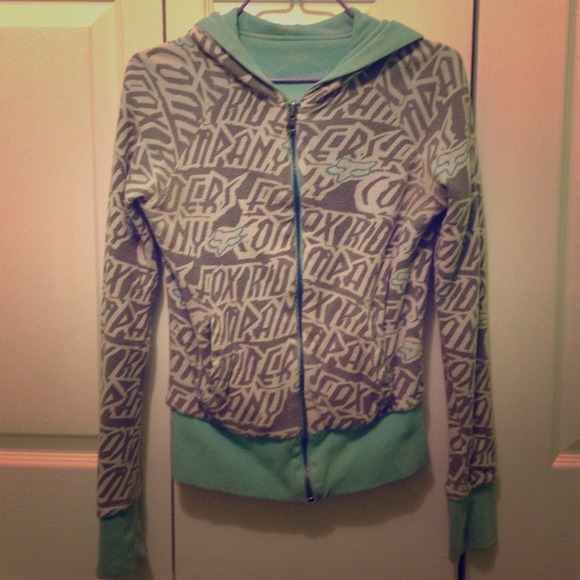 ✨SOLD✨ Reversible Fox Girls hoodie