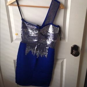 Bebe Sequin Dress