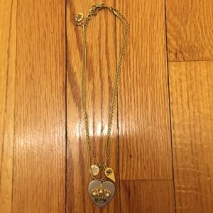 Juicy Couture layered necklace