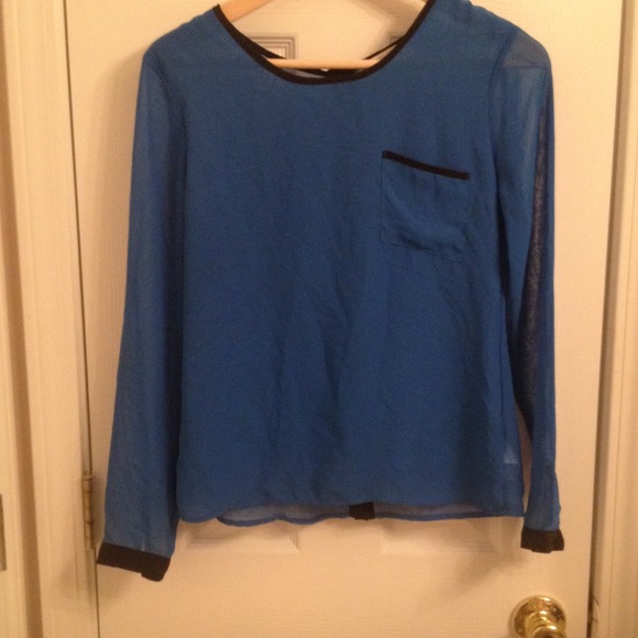 Olive and Oak Button Back Blouse