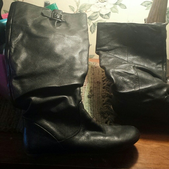 Leather boots - Picture 1 of 2