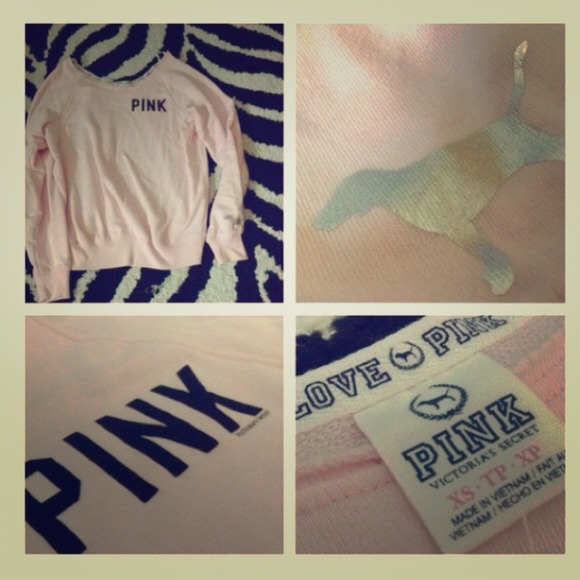 VS pink sweater