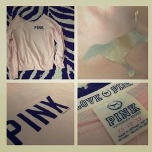VS pink sweater