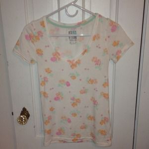 Short Sleeve Floral T