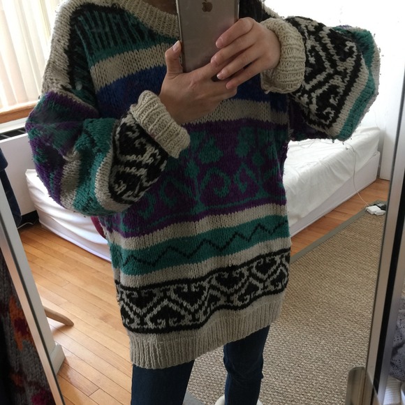 urban outfitter renewal vintage sweater wool