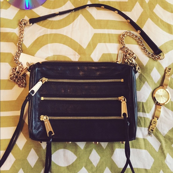 mini 5 zip RebeccaMinkoff cross-body bag