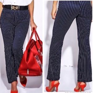 💟🆕 CLASSIC PANTS// OFFICE Pinstripe [NAVY]