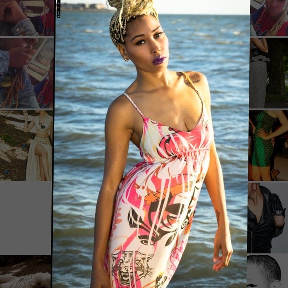 Tiger Maxi Dress