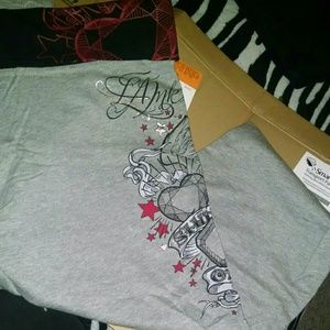 Miami Ink yoga capri and top