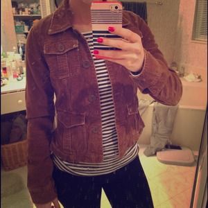 Abercrombie & Fitch corduroy brown jacket