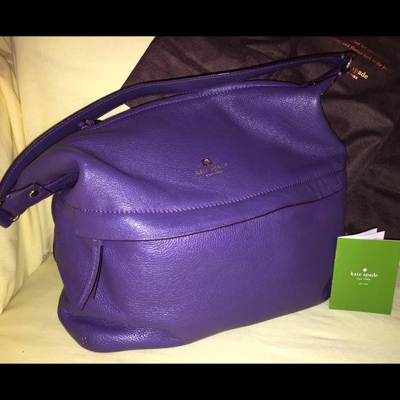 Large Kate spade purple purse