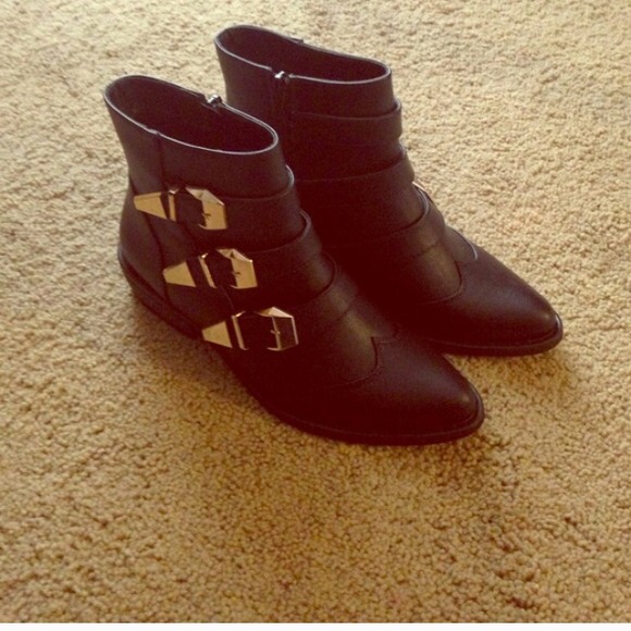 Black booties