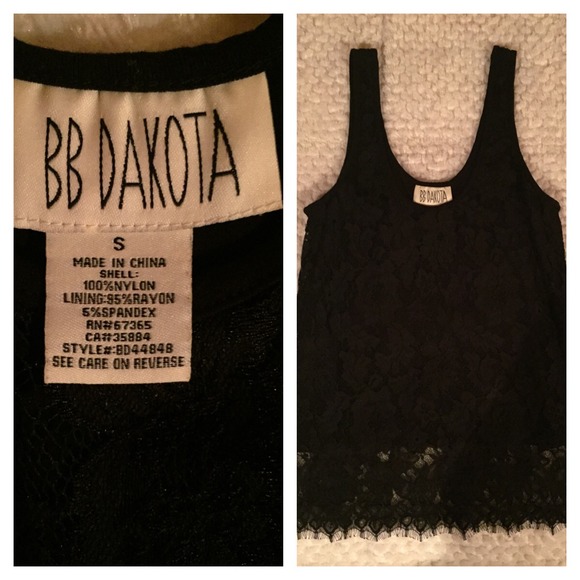 BB Dakota Tops - BB Dakota Lace Tank
