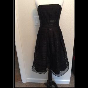 White House Black Market Black Party Dress