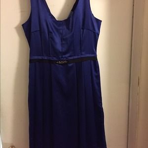 SimplyVera Cobalt blue dress. Worn once.