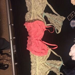 3 medium bralettes